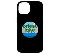 Custodia per iPhone 14 Priest Lake Idaho ID Nature Vacation Design