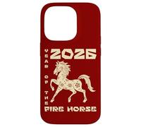 Custodia per iPhone 14 Pro 2026 Lunar Chinese New Year Fire Horse