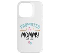 Custodia per iPhone 14 Pro 2026 Promoted to Mommy est 2026 Mom First Time Mother to Be
