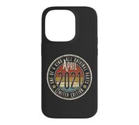 Custodia per iPhone 14 Pro 5° Compleanno Vintage Aprile 2021 Retro Limited Edition