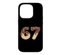 Custodia per iPhone 14 Pro 67 Meme al cioccolato gelato 67 Sei sette 6 7