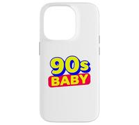 Custodia per iPhone 14 Pro 90s Baby Retro Vibes Bold Color Throwback Design