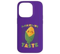Custodia per iPhone 14 Pro A-Maize-ing Gusto Mais Kawaii Carino Divertente