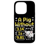 Custodia per iPhone 14 Pro A Pig Without 3.14 Is 9.81 fisica matematica