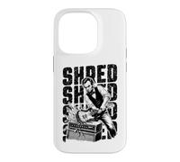 Custodia per iPhone 14 Pro Abraham Lincoln Chitarra Elettrica Smash Shred Chitarrista Musica