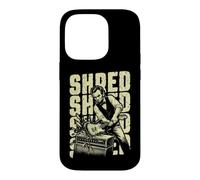 Custodia per iPhone 14 Pro Abraham Lincoln Chitarra Elettrica Smash Shred Chitarrista Musica