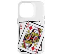 Custodia per iPhone 14 Pro Ace & Queen of Diamonds 21st Birthday Twenty One Years Old