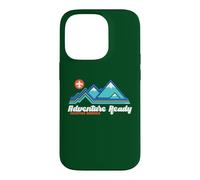 Custodia per iPhone 14 Pro Adventure Ready Scouting America Outdoor Mountains Hiking