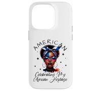 Custodia per iPhone 14 Pro African American Celebrating My African Heritage Sunglasses