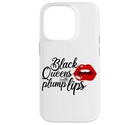 Custodia per iPhone 14 Pro African American Mother's Day Black Mom Queens Plump Lips