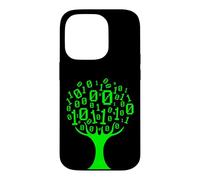 Custodia per iPhone 14 Pro Albero binario Computer Coding Web Developer Programmatore Coder