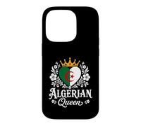 Custodia per iPhone 14 Pro Algerian Queen Algeria Flag Proud Algerian Woman