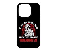 Custodia per iPhone 14 Pro All Men They Become Firefighter Funny Fireman Firefighters