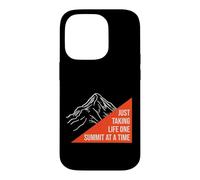 Custodia per iPhone 14 Pro Alpinismo Solo prendendo vita una vetta alla volta