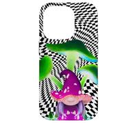 Custodia per iPhone 14 Pro Alt Gnome Scacchiera Fungo Art
