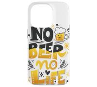 Custodia per iPhone 14 Pro AMANTE DELLA BIRRA. "Senza birra non c'è vita". Ver.2