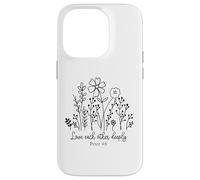 Custodia per iPhone 14 Pro amarsi profondamente uomini cristiani donne amano Dio Gesù