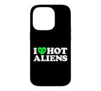 Custodia per iPhone 14 Pro Amo Hot Aliens Divertente Extraterrestre SciFi ET Spazio UFO