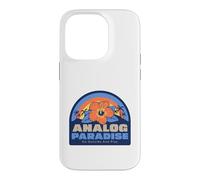 Custodia per iPhone 14 Pro Analog Paradise Go Out And Play (Dichiarazione Digital Detox)