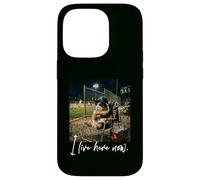 Custodia per iPhone 14 Pro Angosciato, vivo qui adesso, HAMSTER PIG Baseball Cute