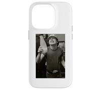 Custodia per iPhone 14 Pro Angus Young ACDC Thunderstruck chitarrista di Dick Barnatt