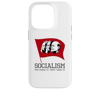 Custodia per iPhone 14 Pro Anticomunista e socialista politico - Marx Engels Lenin