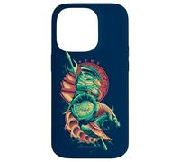 Custodia per iPhone 14 Pro Aquaman Movie Rebel King