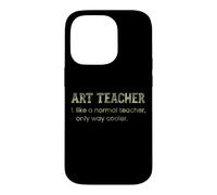 Custodia per iPhone 14 Pro Art Teacher Like A Normal Teacher Only Way Cooler Dizionario