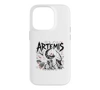 Custodia per iPhone 14 Pro Artemide Lunar Huntress Mitologia Greca Estetica