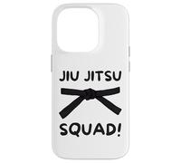 Custodia per iPhone 14 Pro Arti marziali di gruppo e squadra Jiu Jitsu abbinata