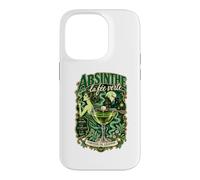 Custodia per iPhone 14 Pro Assenzio La Fée Verte - Cocktail Fata Verde