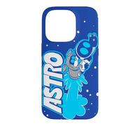 Custodia per iPhone 14 Pro Astro Bot with Dog Rocket Space Exploring Video Game
