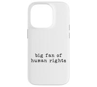 Custodia per iPhone 14 Pro Audace Diritti Umani Attivismo Empowerment Design Minimalista