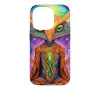 Custodia per iPhone 14 Pro Ayahuasca - Risveglio nel profondo della coscienza cosmica