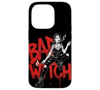 Custodia per iPhone 14 Pro Bad Witch - Strega ribelle con estetica gotica urbana