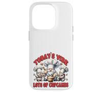 Custodia per iPhone 14 Pro Baker Gnomes With Funny Sayings Todays Vibe Lots Of Cupcakes