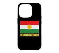 Custodia per iPhone 14 Pro Bandiera curda Patriottica Uomini Donne Bambini Kurdistan