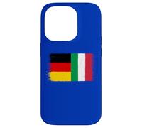 Custodia per iPhone 14 Pro Bandiera Italia Germania per Tedesco Italiano Italo-tedeschi