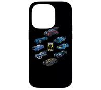 Custodia per iPhone 14 Pro Batman 80 Years Batmobile Oval