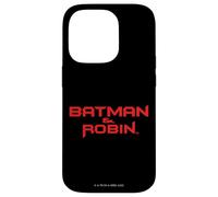 Custodia per iPhone 14 Pro Batman and Robin (1997) logo