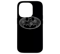 Custodia per iPhone 14 Pro Batman Glass Hole Logo