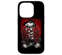 Custodia per iPhone 14 Pro Batman Joker Blood in Hands