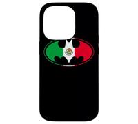 Custodia per iPhone 14 Pro Batman Mexican Flag Shield