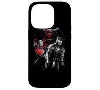 Custodia per iPhone 14 Pro Batman v Superman Stand Off