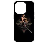Custodia per iPhone 14 Pro Batman v Superman Wonder Woman City Girl