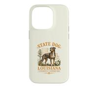 Custodia per iPhone 14 Pro Bayou Dog, bellezza screziata della Louisiana