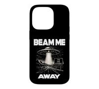 Custodia per iPhone 14 Pro BEAM ME AWAY UFO Alien Abduction Fantascienza Space Ship