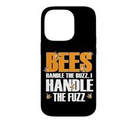 Custodia per iPhone 14 Pro BEES HANDLE THE BUZZ I HANDLE THE FUZZ