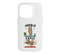 Custodia per iPhone 14 Pro Berger Picard fare yoga inalare - esale DIGOR divertente
