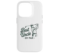 Custodia per iPhone 14 Pro Best Uncle by Par - Divertente gioco di parole da golf, design umoristico